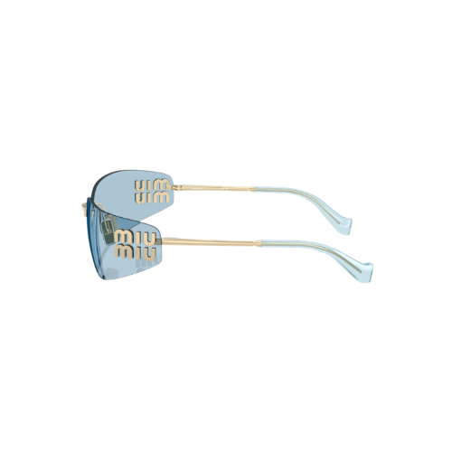 Miu Miu Aube Sunglasses - Light Blue Lenses